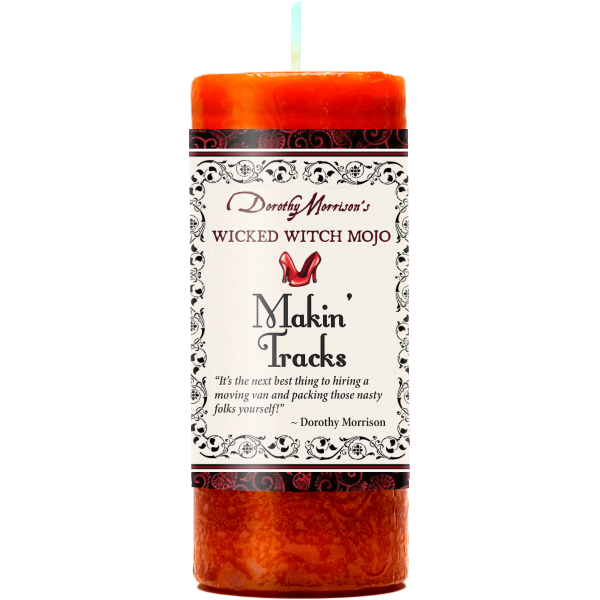 Wicked Witch Mojo Makin' Tracks Candle